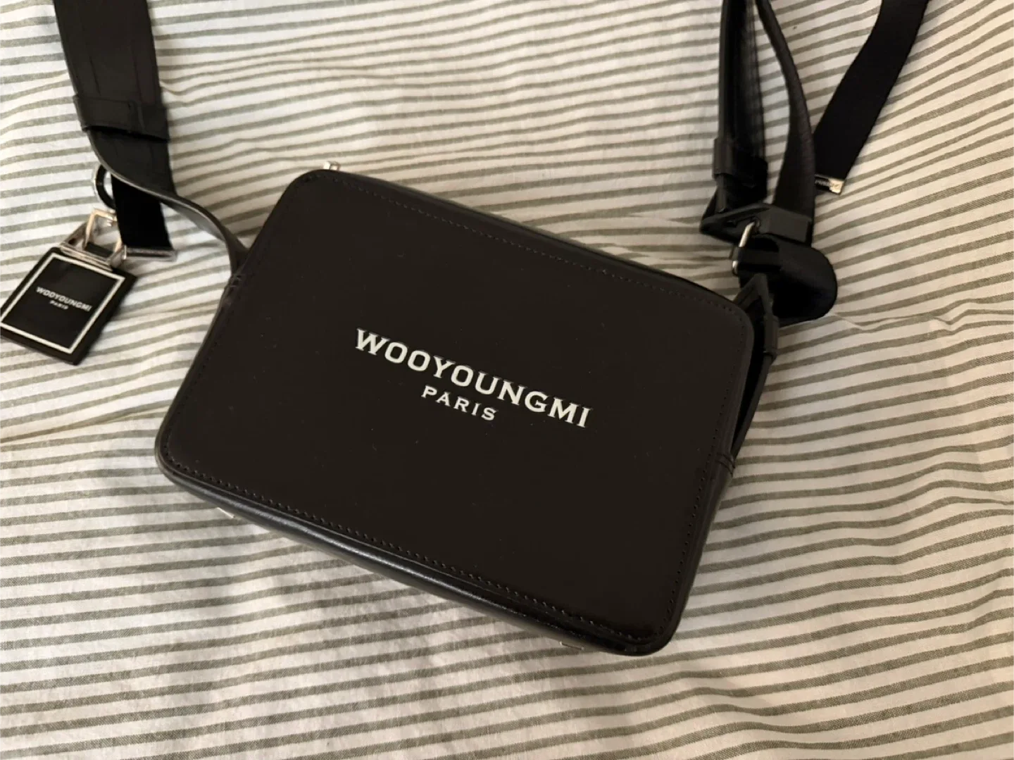 Wooyoungmi Paris Black Crossbody Bag image indicator(2)