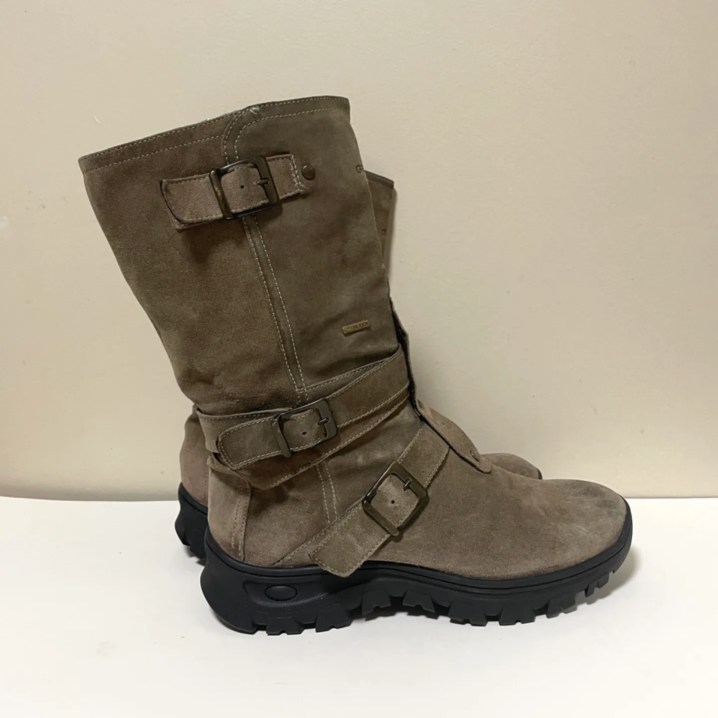 Geox water resistant suede winter boots W10/M8.5 #Cleanout