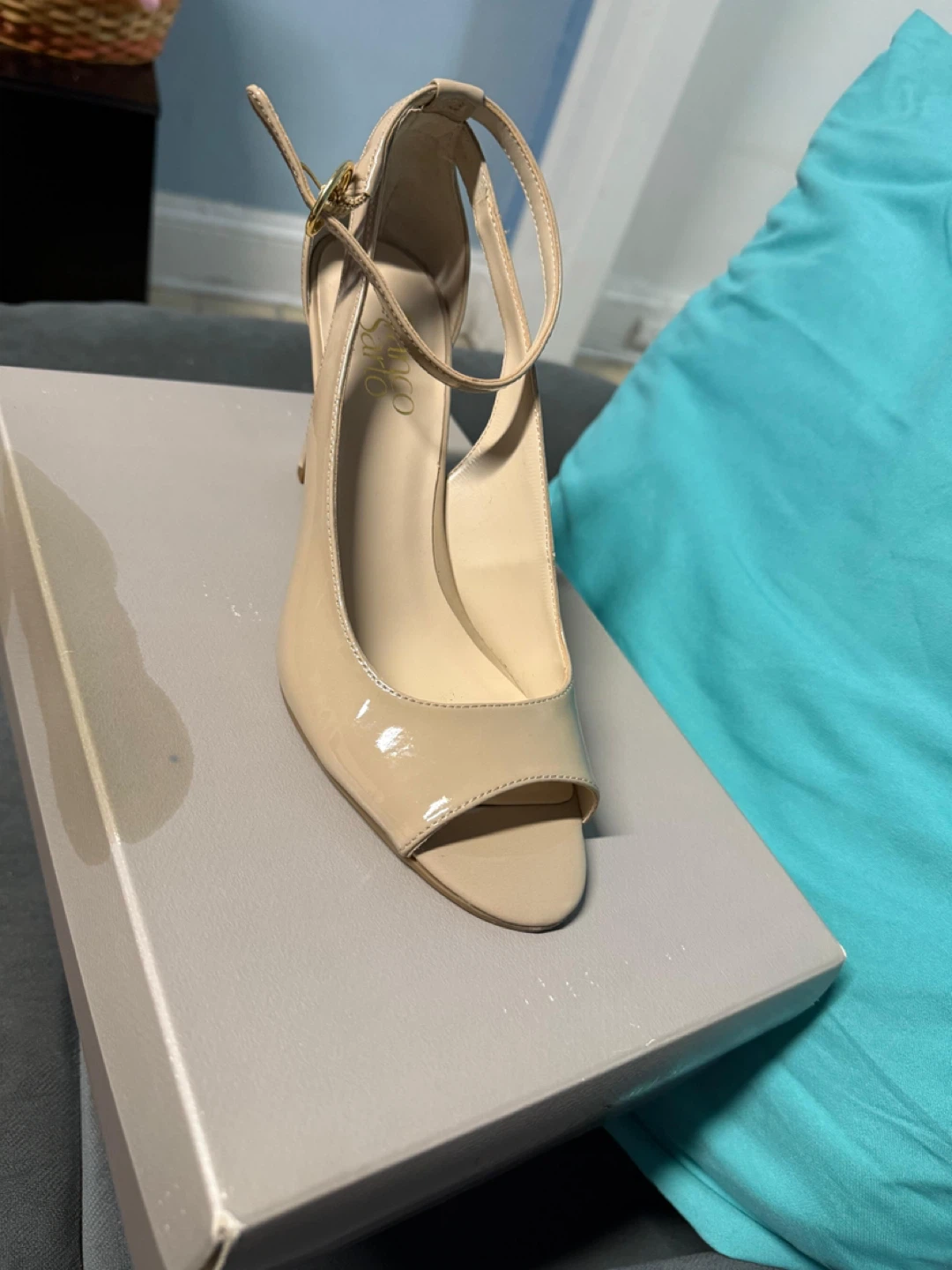 Franco Sarto Nude Heels