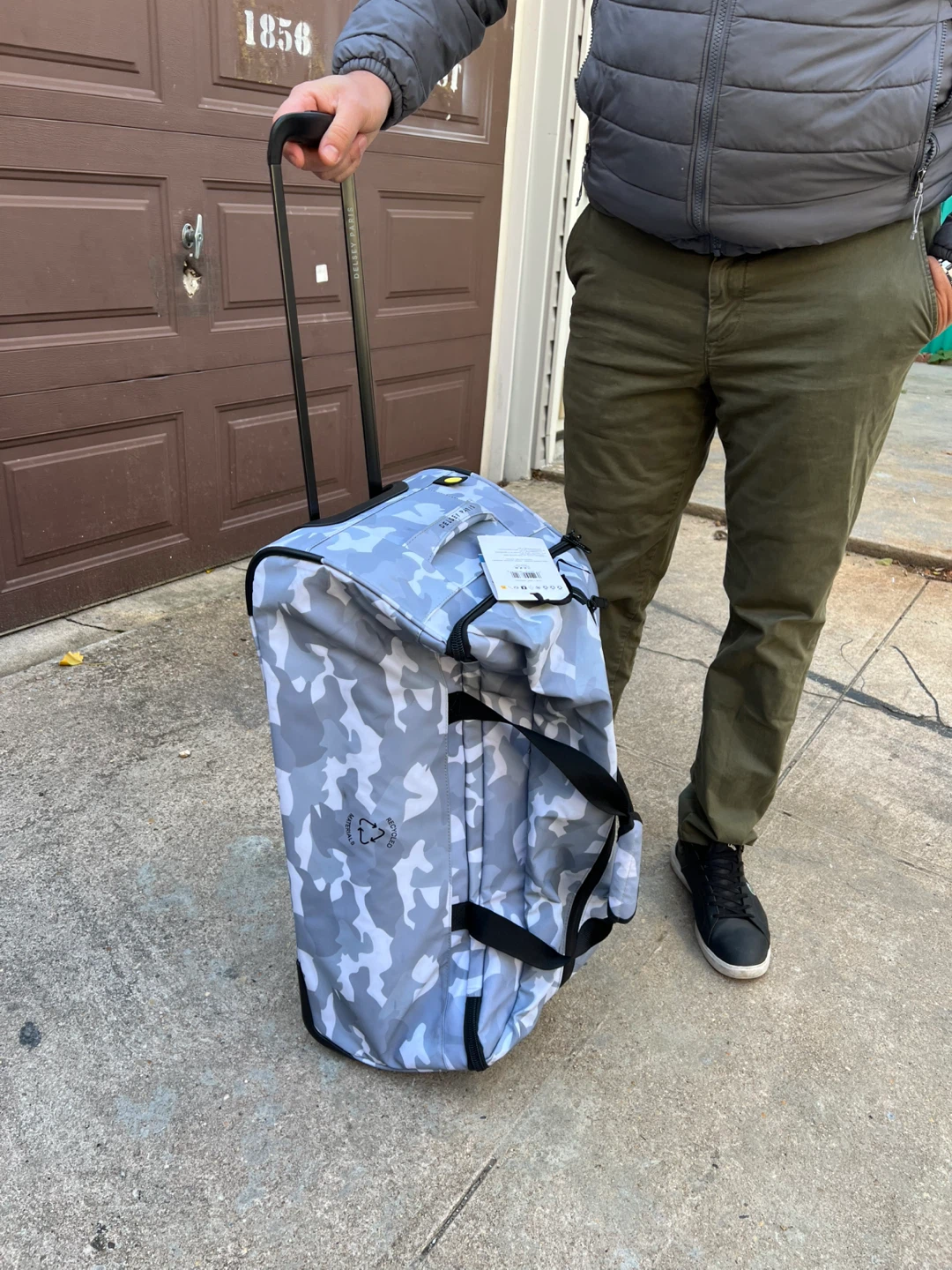 Delsey Aris Rolling Duffel Bag - Camo - photo 3