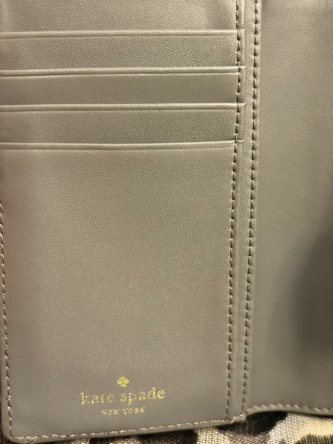 Kate Spade Gray Leather Wallet - photo 3