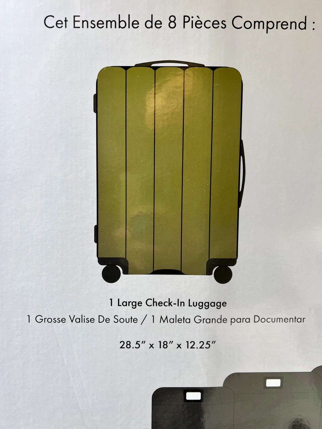 CALPAK Amari Large Luggage - Olive Green - photo 5