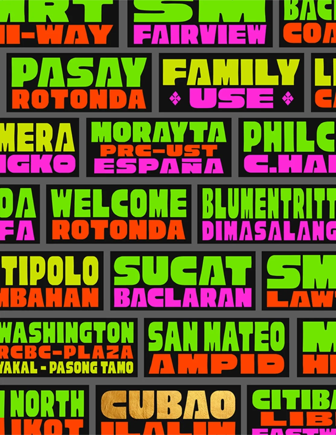 Customized Filipino Jeepney Signs/Lettering!