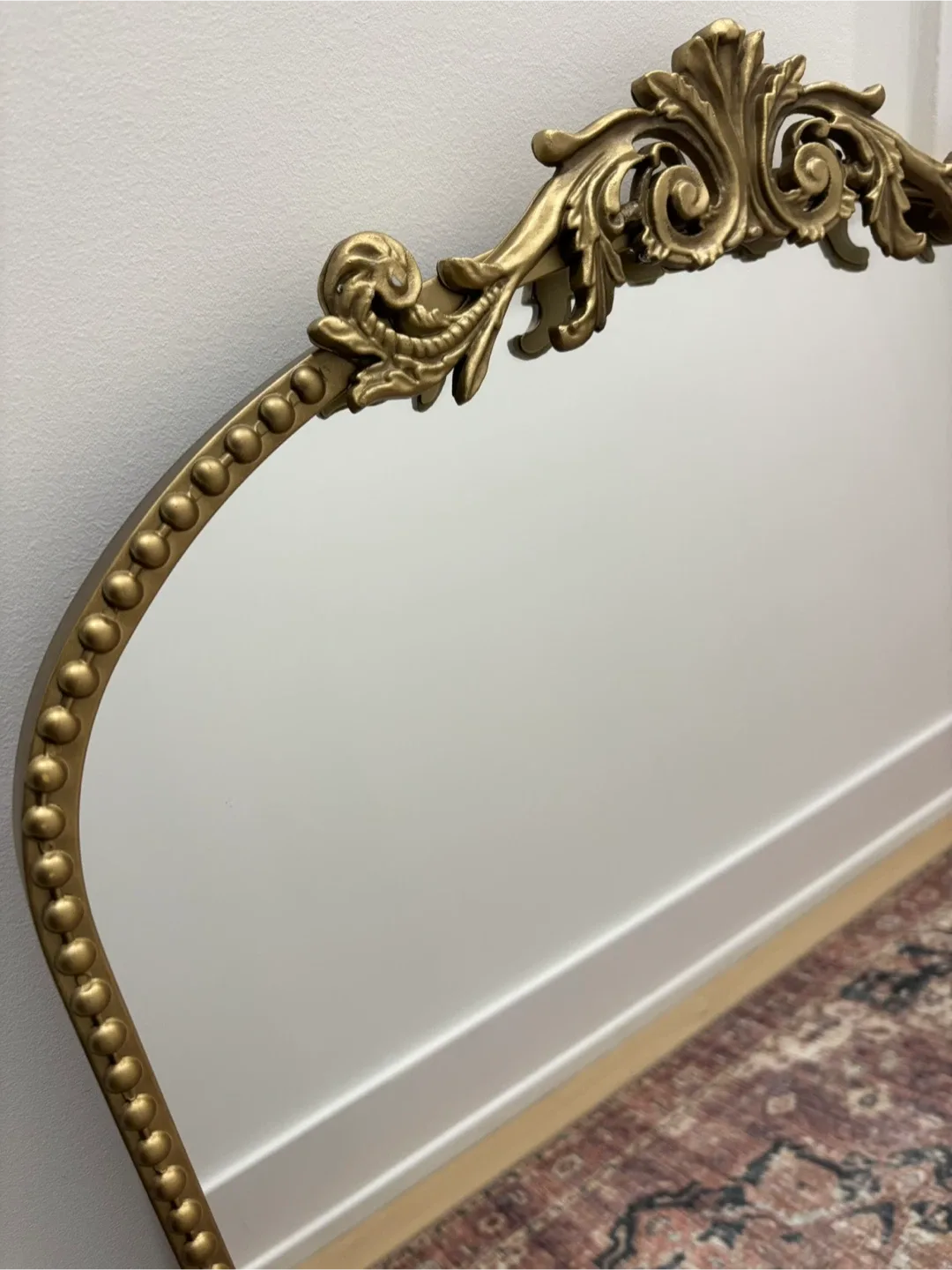 Gorgeous! Antique Gold Arch Wall Mirror, 24"x36" NEW image indicator(2)