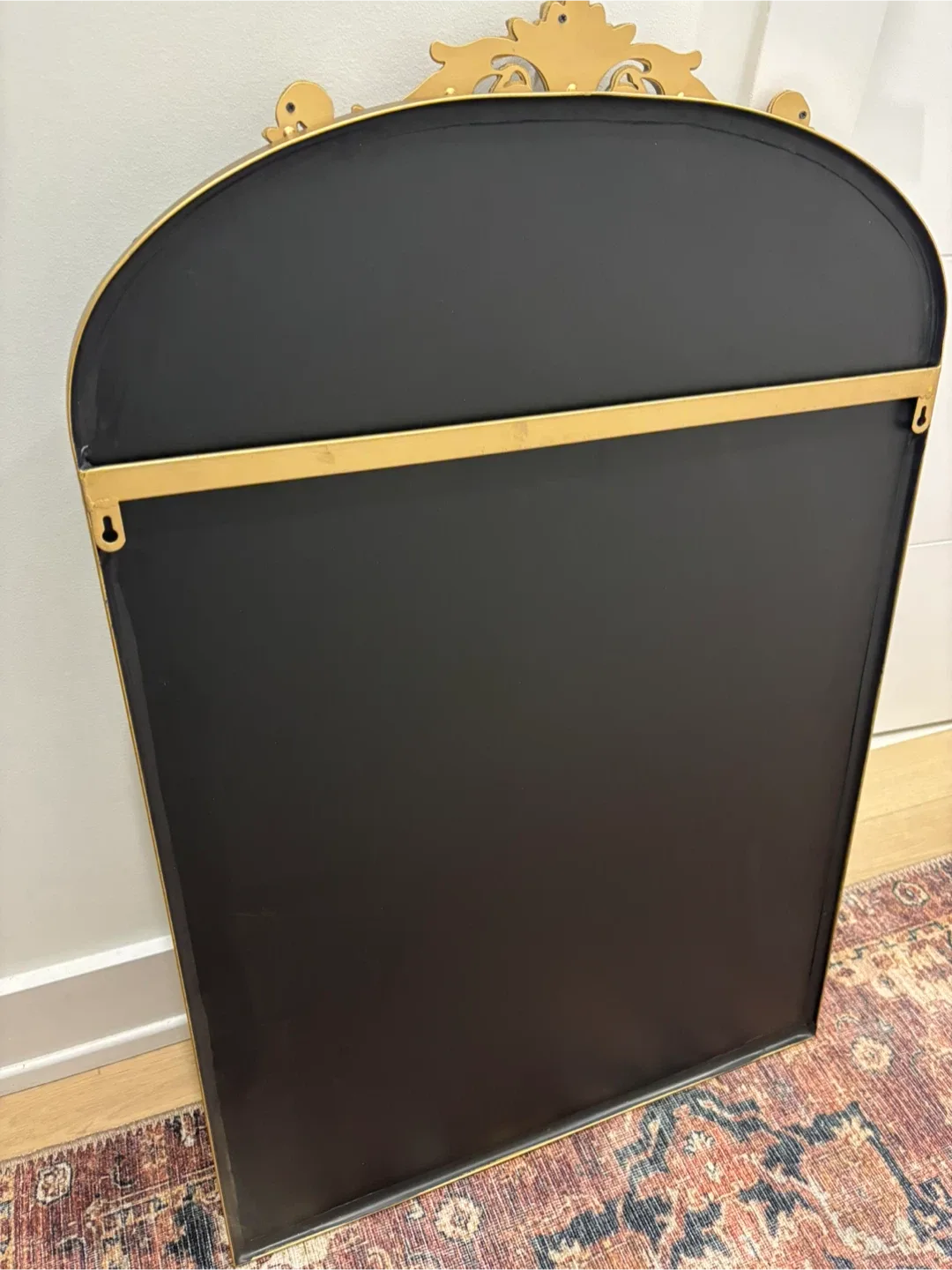 Gorgeous! Antique Gold Arch Wall Mirror, 24"x36" NEW image indicator(5)