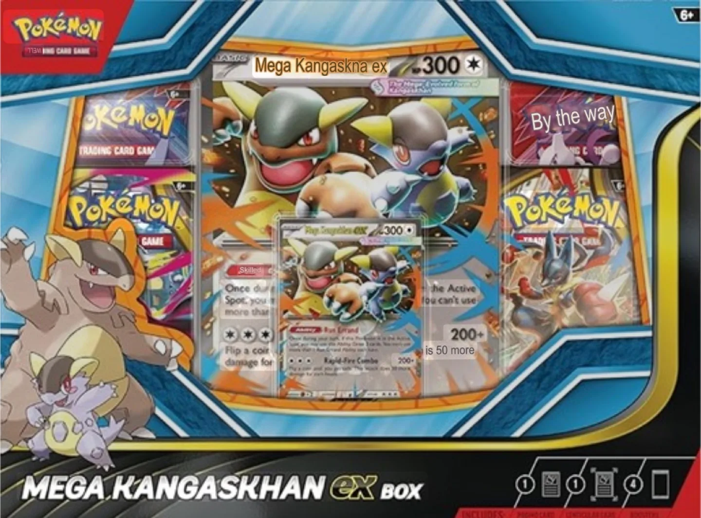 Mega Kangaskhan ex Box Pokemon TCG