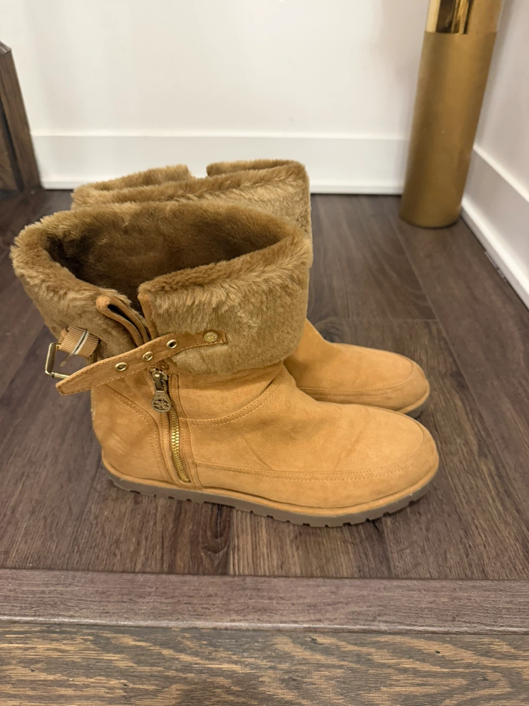 Guess Tan Suede Winter Boots - photo 3