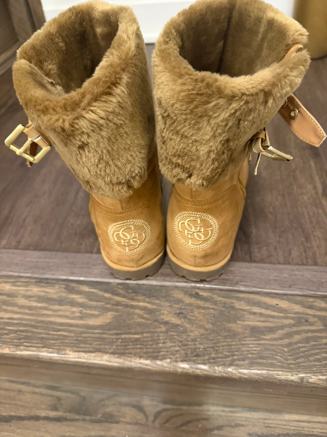 Guess Tan Suede Winter Boots - photo 2