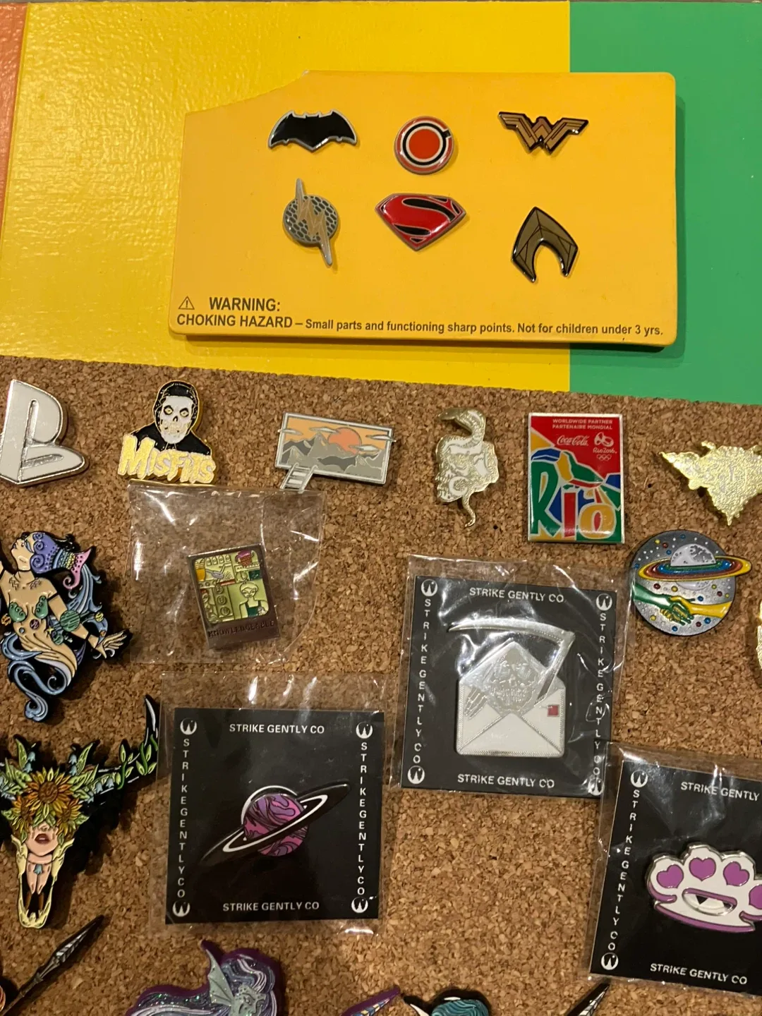 Large Enamel Pin Lot image indicator(9)