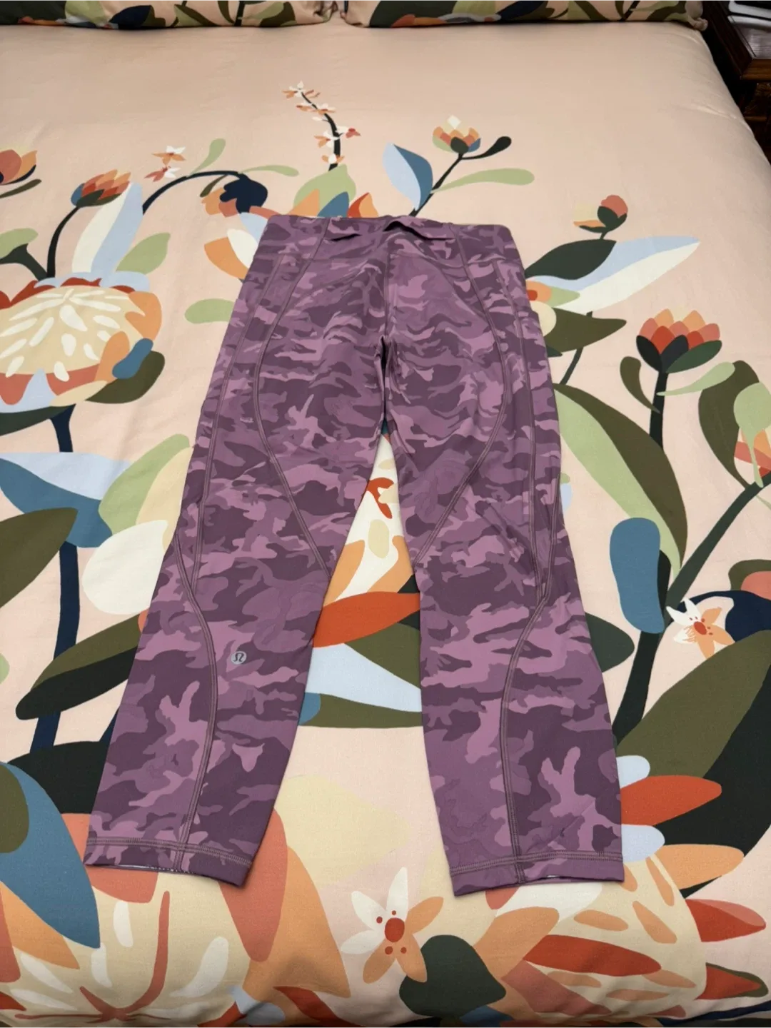 Lululemon Purple Camo Leggings