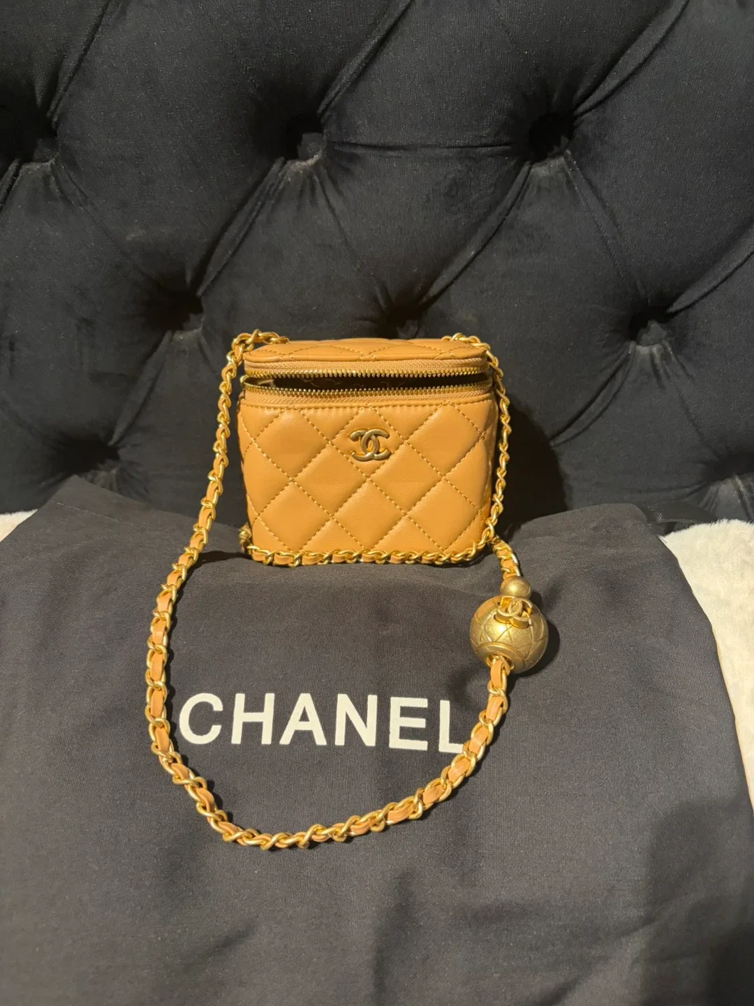 Chanel Vanity Mini Bag with Chain