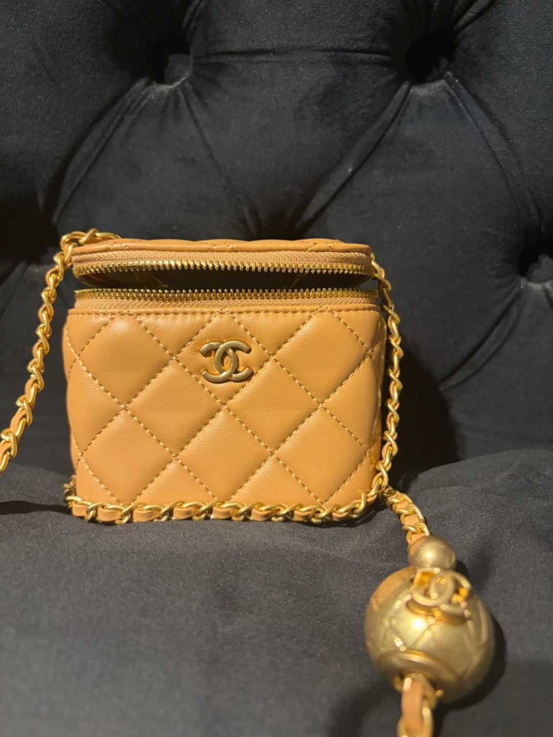 Chanel Vanity Mini Bag with Chain - photo 2