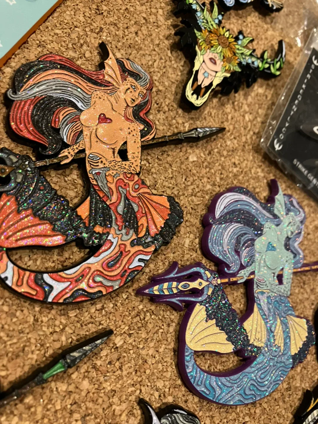 Large Enamel Pin Lot image indicator(5)