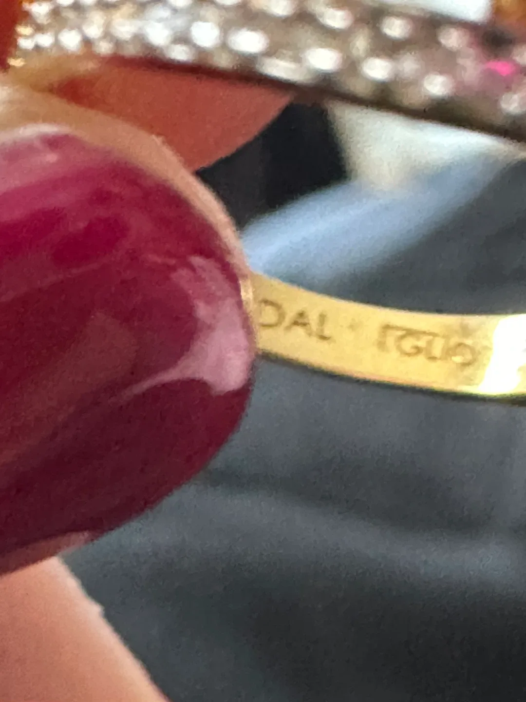 Daliglio Pink Topaz & Diamond Ring #cleanout image indicator(3)