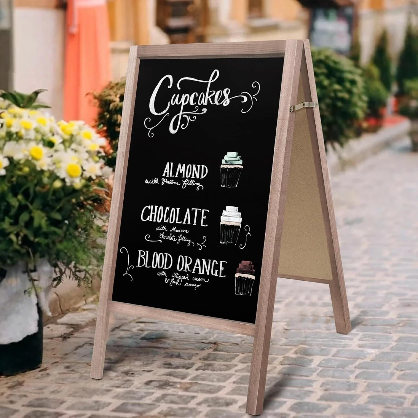 Brand New XL Chalkboard Message A-Frame Sign