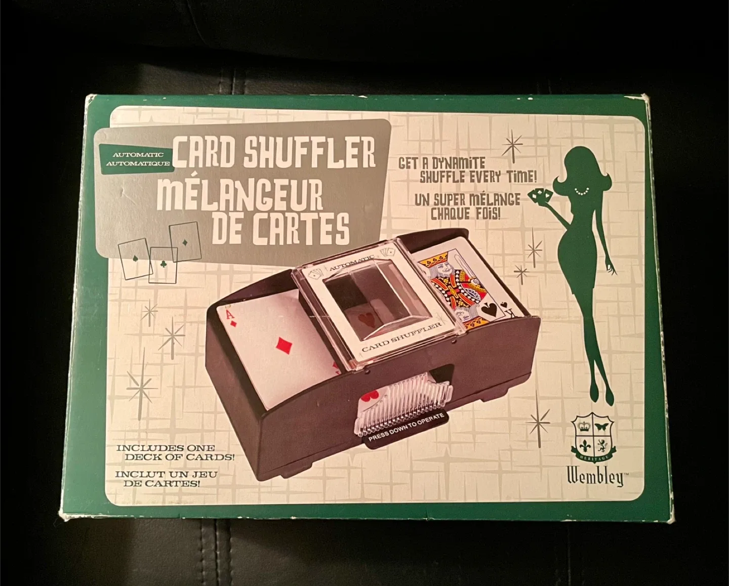 #cleanout Wembley Automatic Card Shuffler