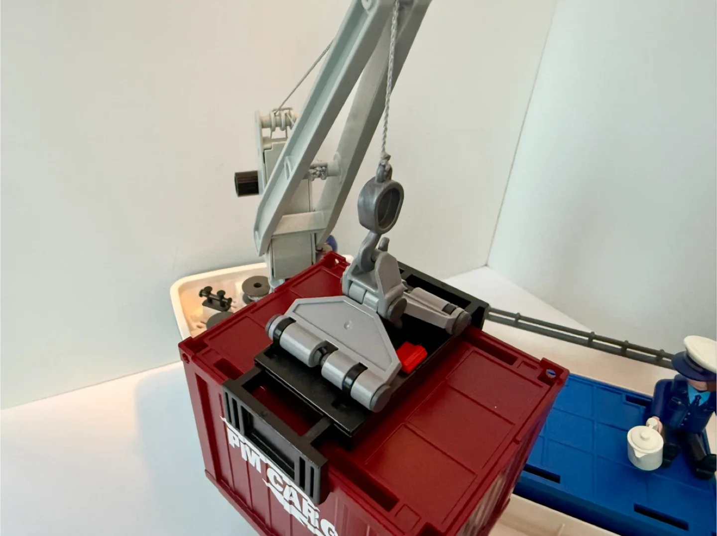 Playmobil Cargo Ship with Crane image indicator(8)