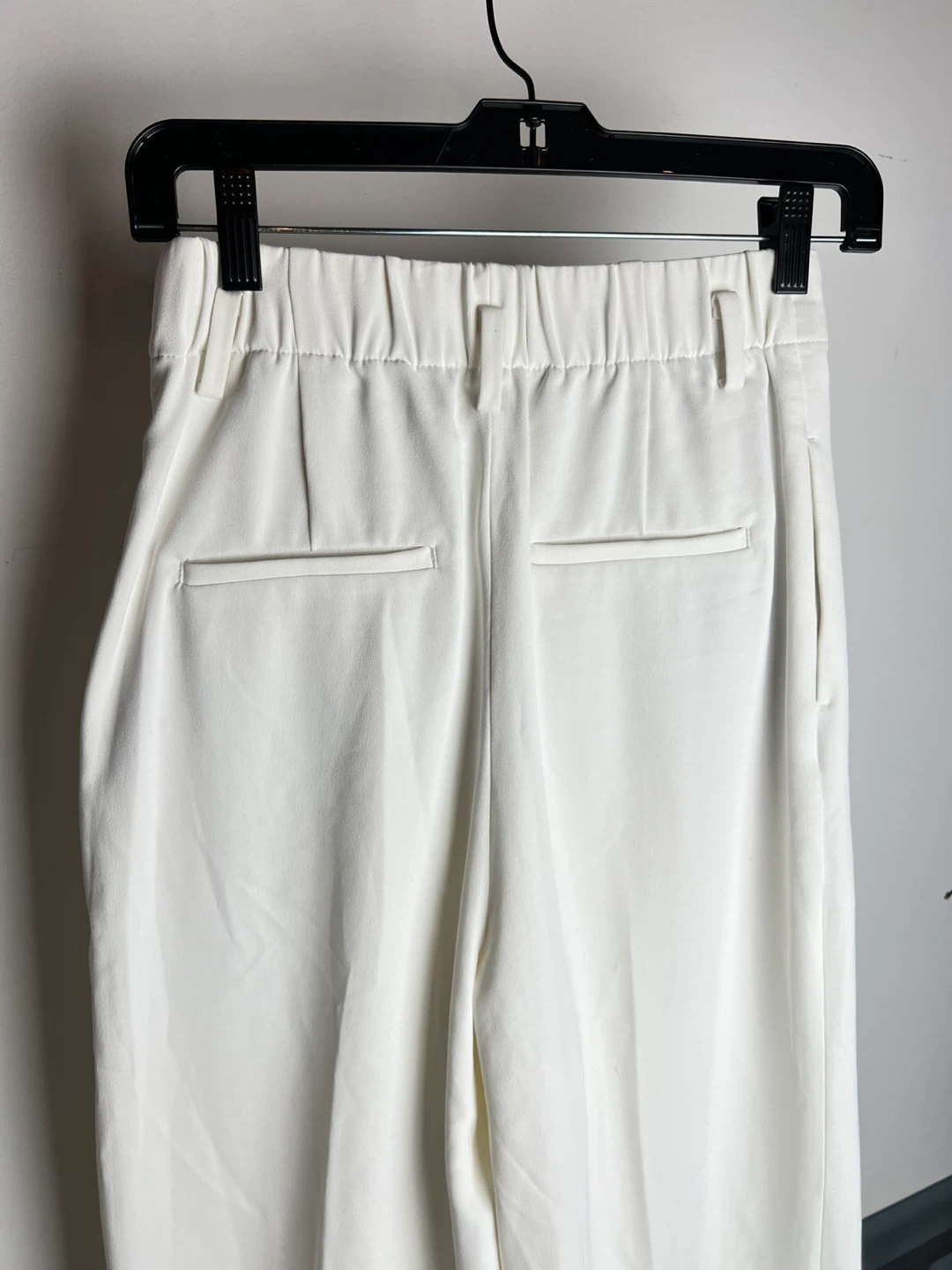 Uniqlo White Wide Leg Trousers - Size S - photo 4