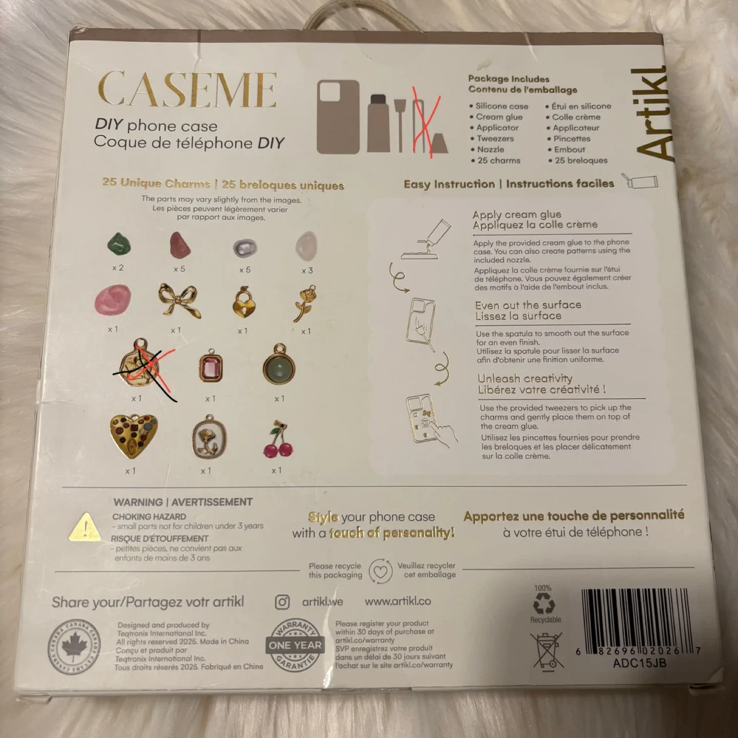 Artikl CASEME DIY Phone Case for iPhone 15/14/13 - New image indicator(4)