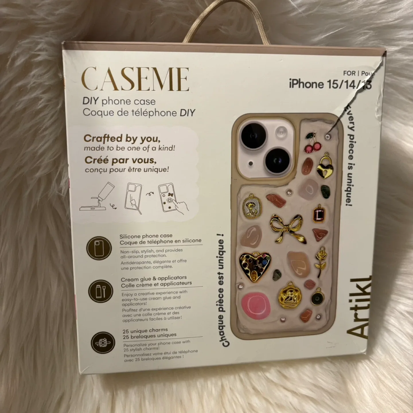 Artikl CASEME DIY Phone Case for iPhone 15/14/13 - New