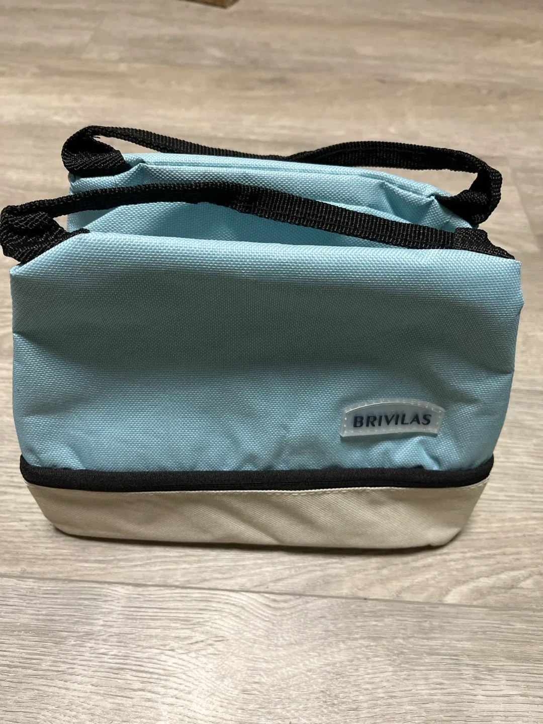 Brivilas Lunch Bag - Blue and Beige