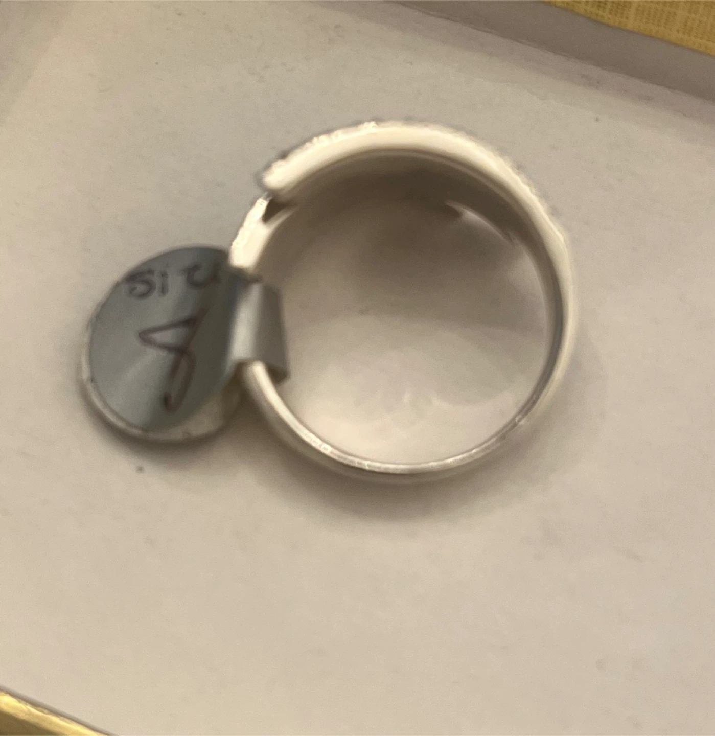 Silver marcasite ring (stamped 925) - photo 4