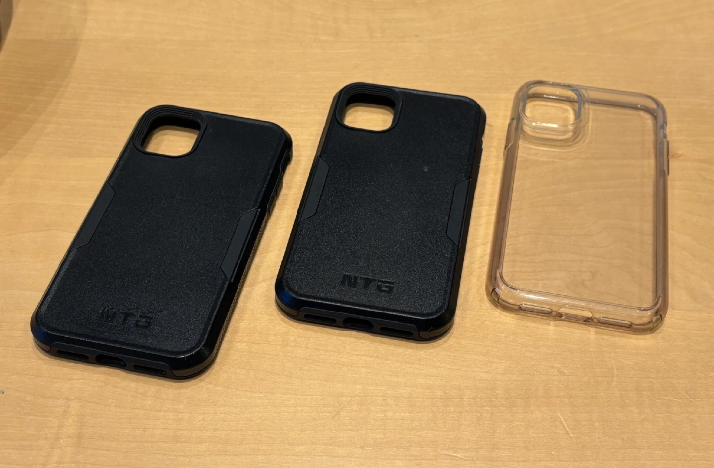 NTG & Spigen iPhone 11 Cases