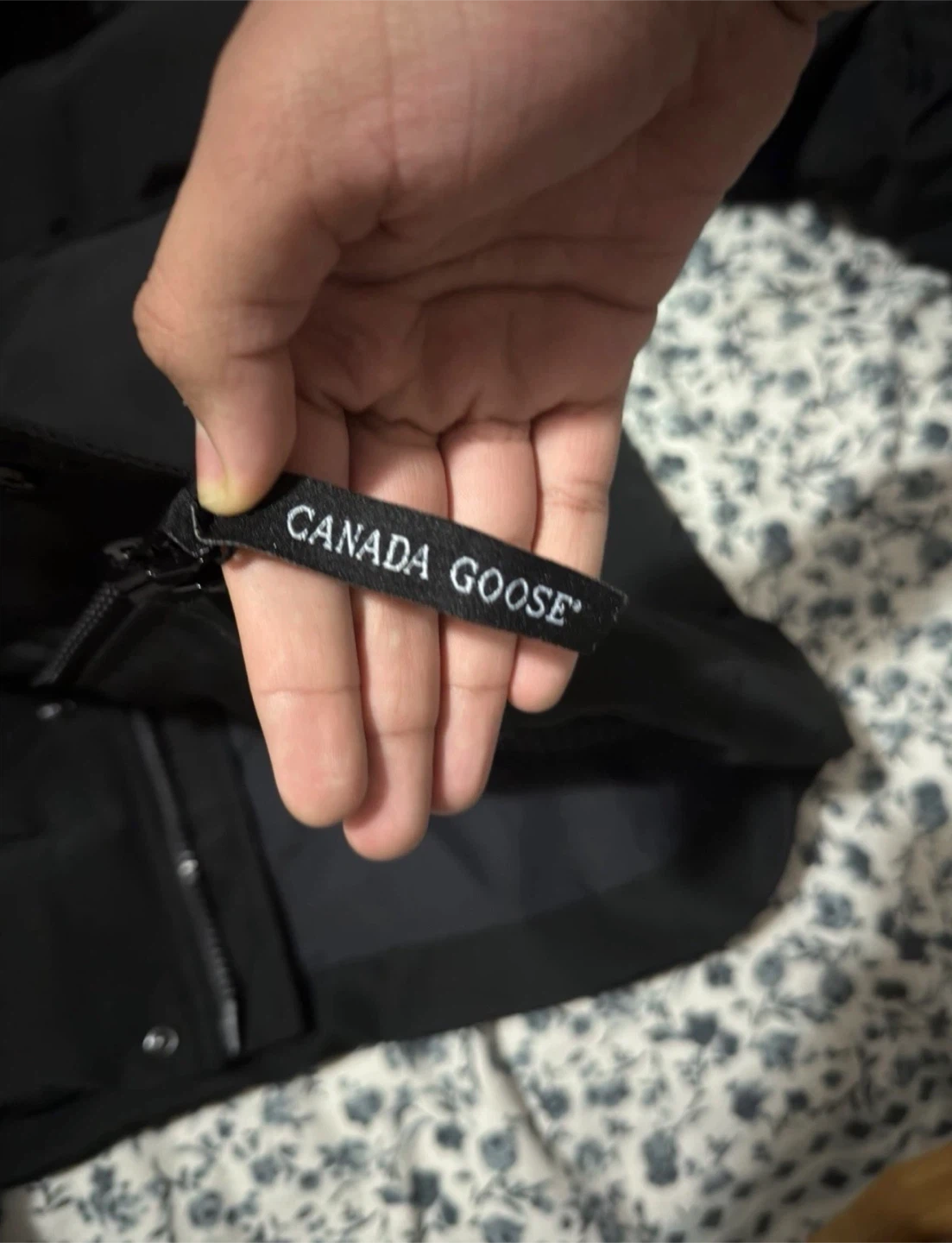 Canada Goose Black Down Parka - Size XL - photo 3