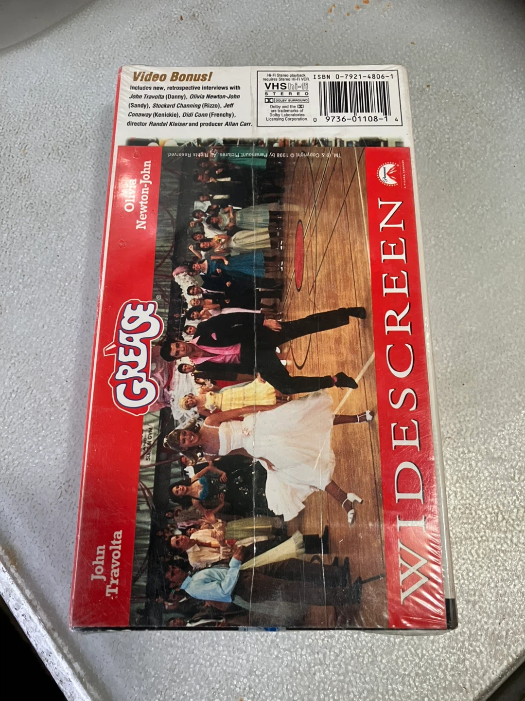 Grease 20th Anniversary VHS - Sealed! - photo 2
