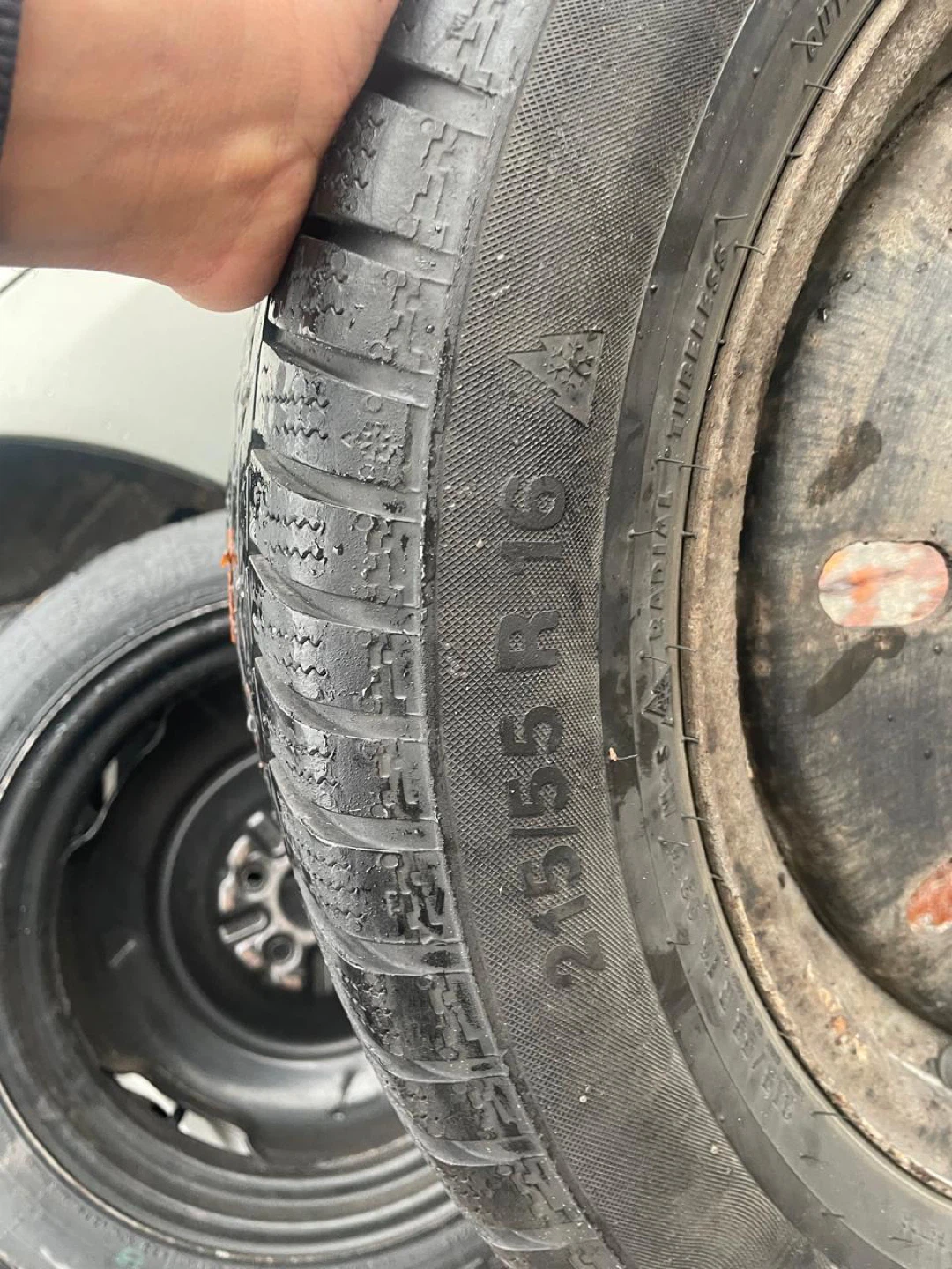 215/55 R16 Continental Winter Tires - photo 2