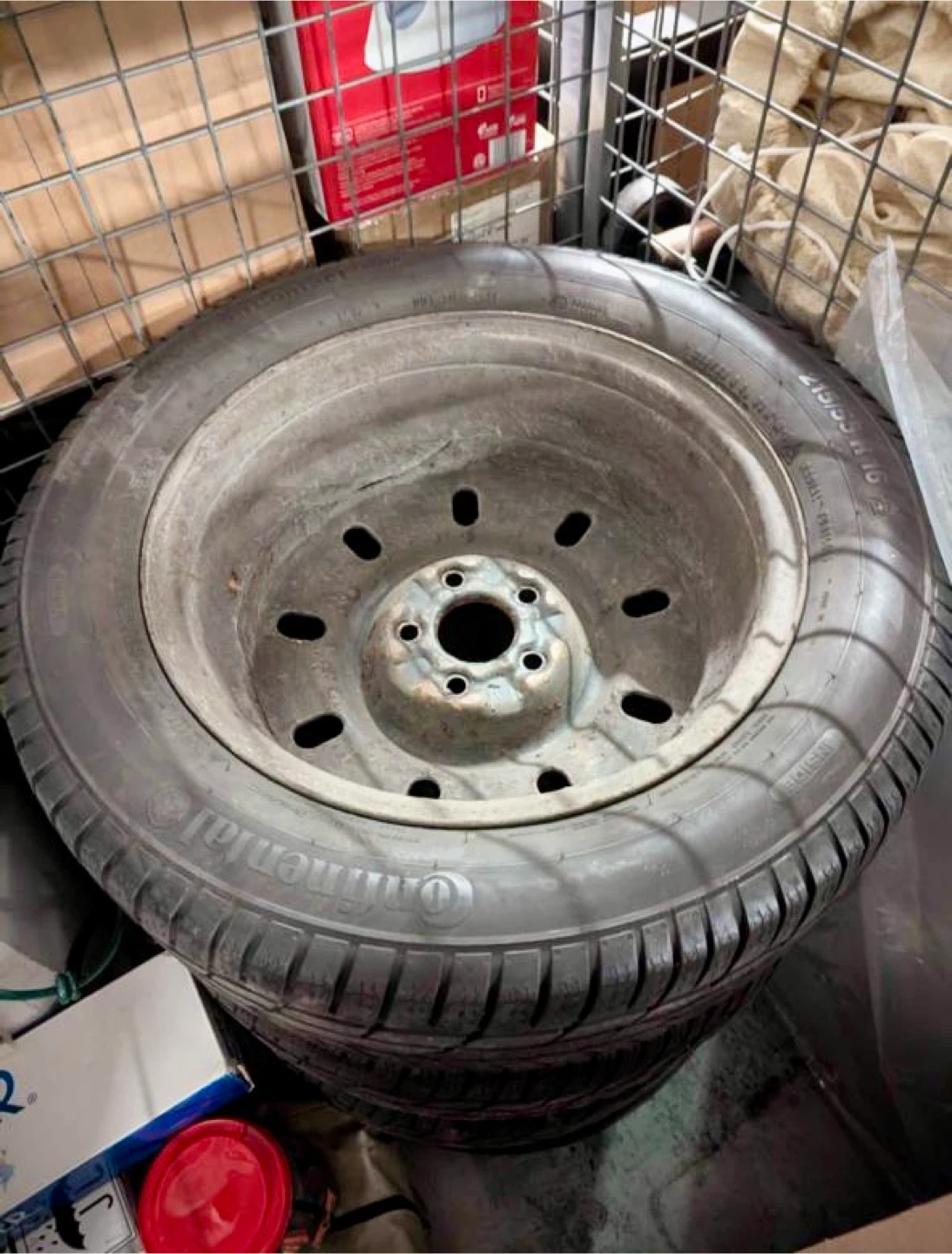 215/55 R16 Continental Winter Tires - photo 4