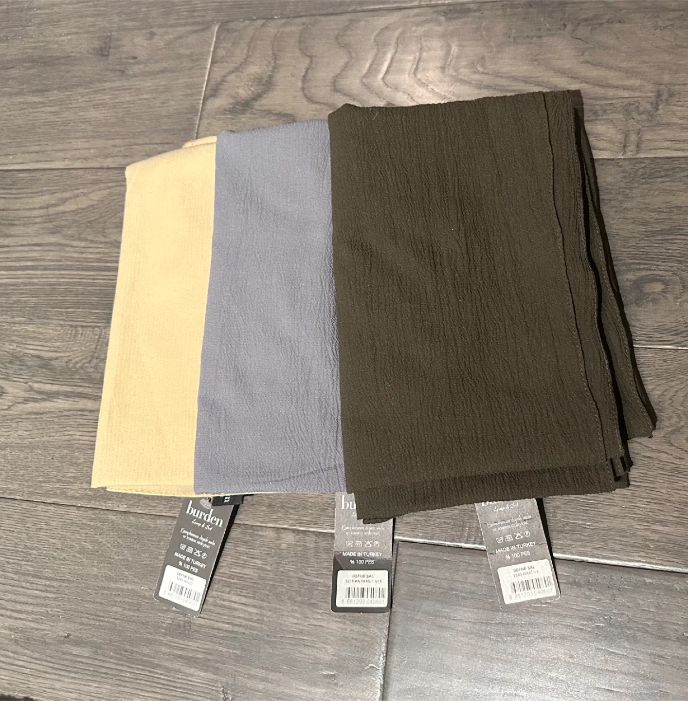 3 New Scarves - $5 each - East York