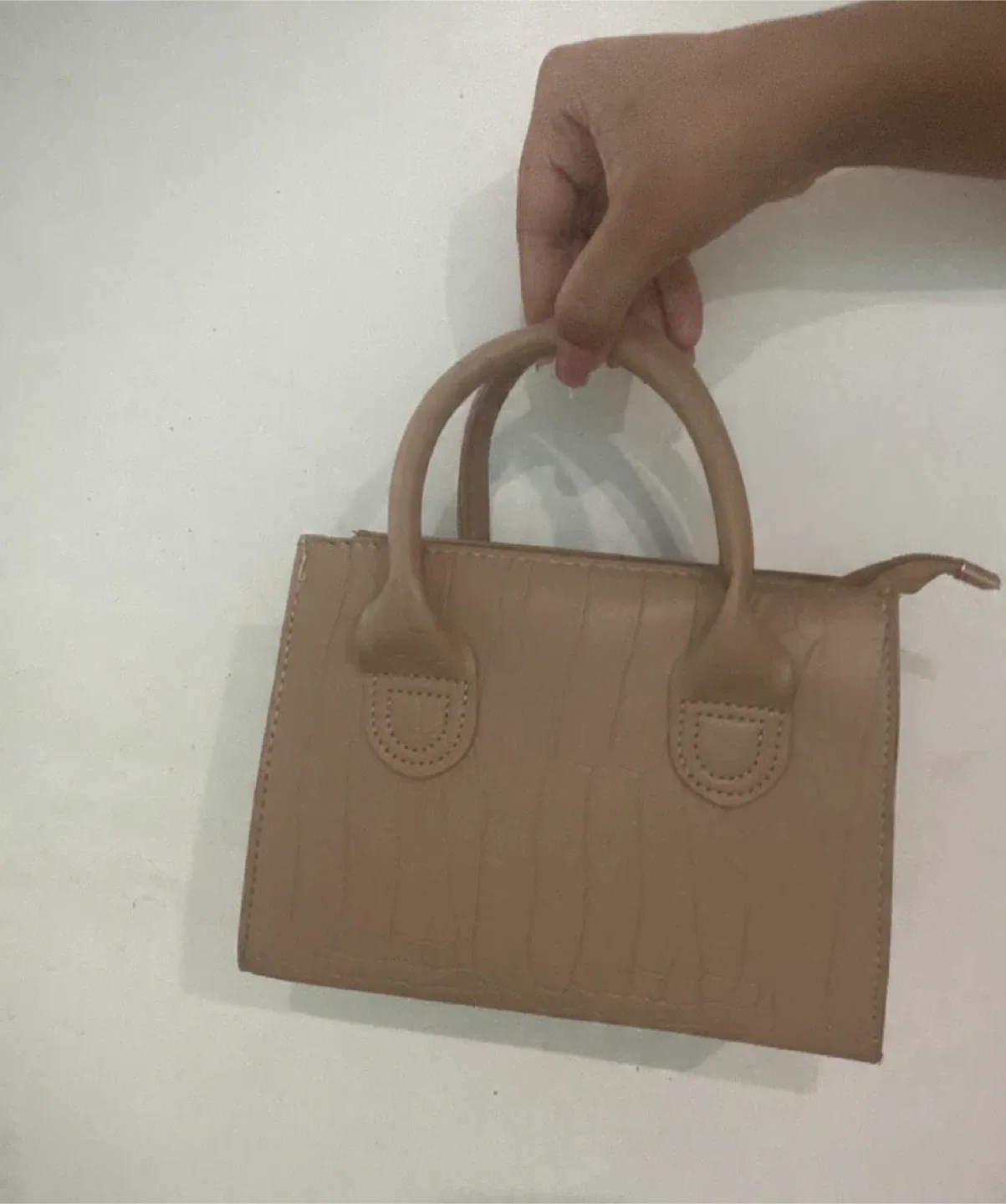 NEW Beige Mini Purse #Clearout