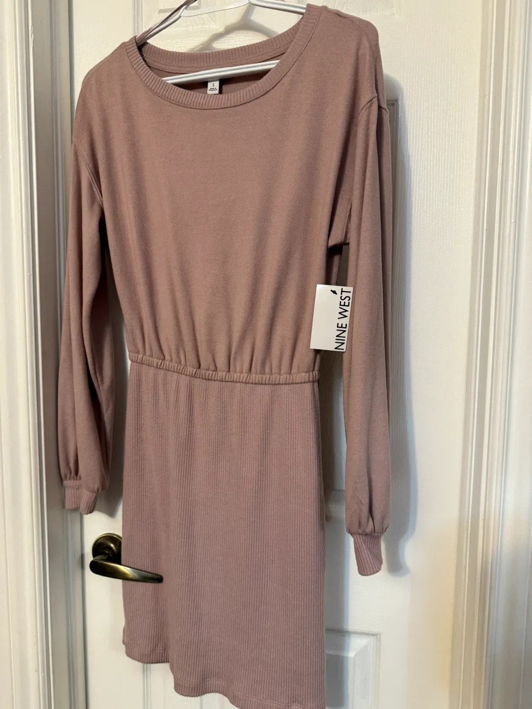 Nine West Mauve Dress - Size S
