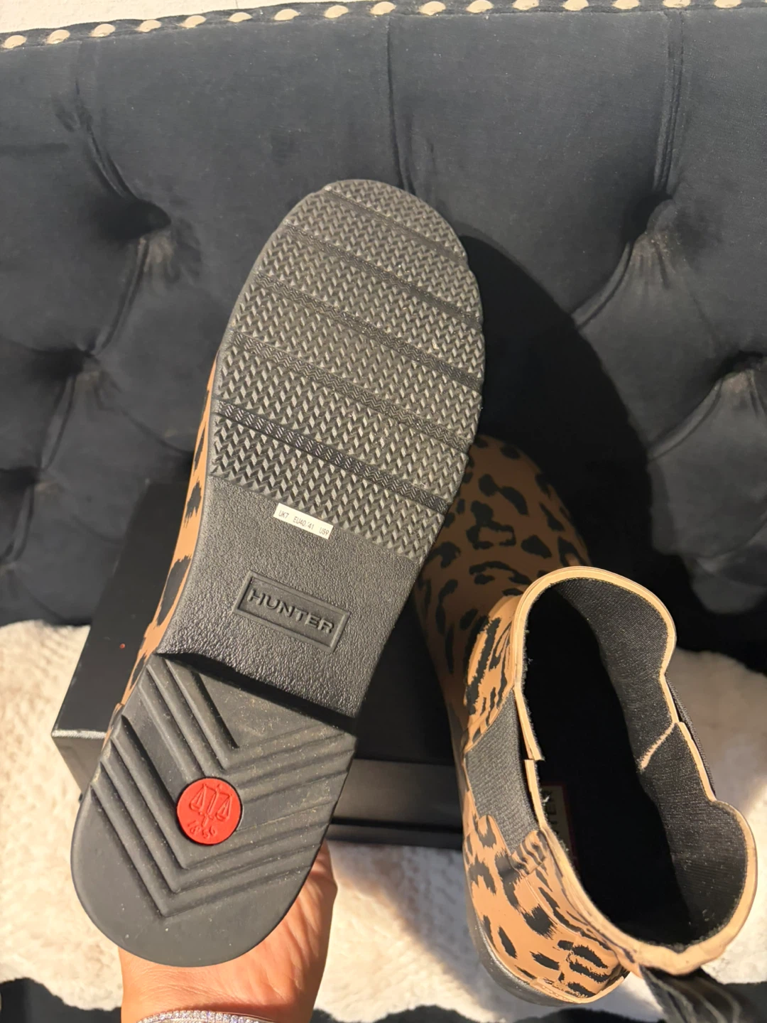 Women hunter boots leopard 9 - photo 4