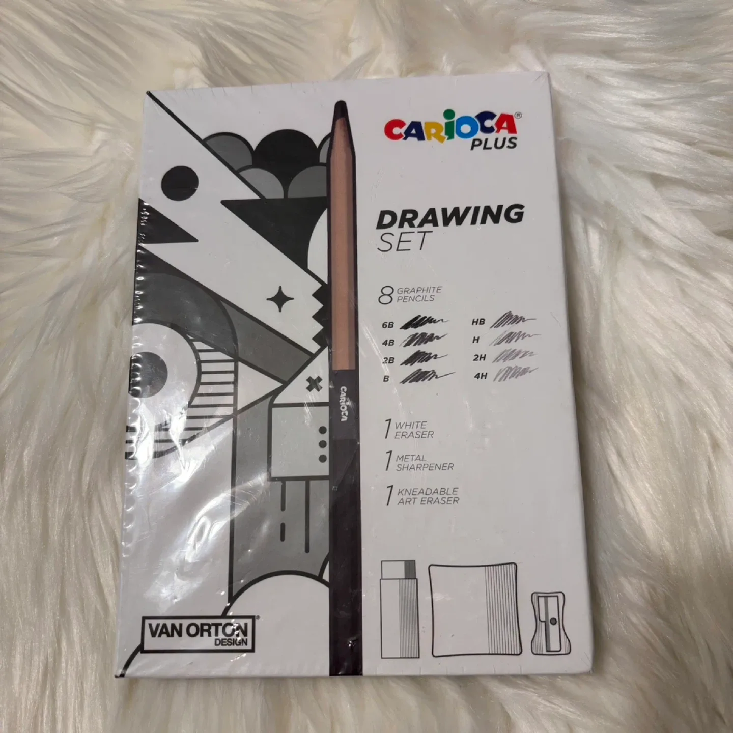 Carioca Plus Drawing Set - Graphite Pencils