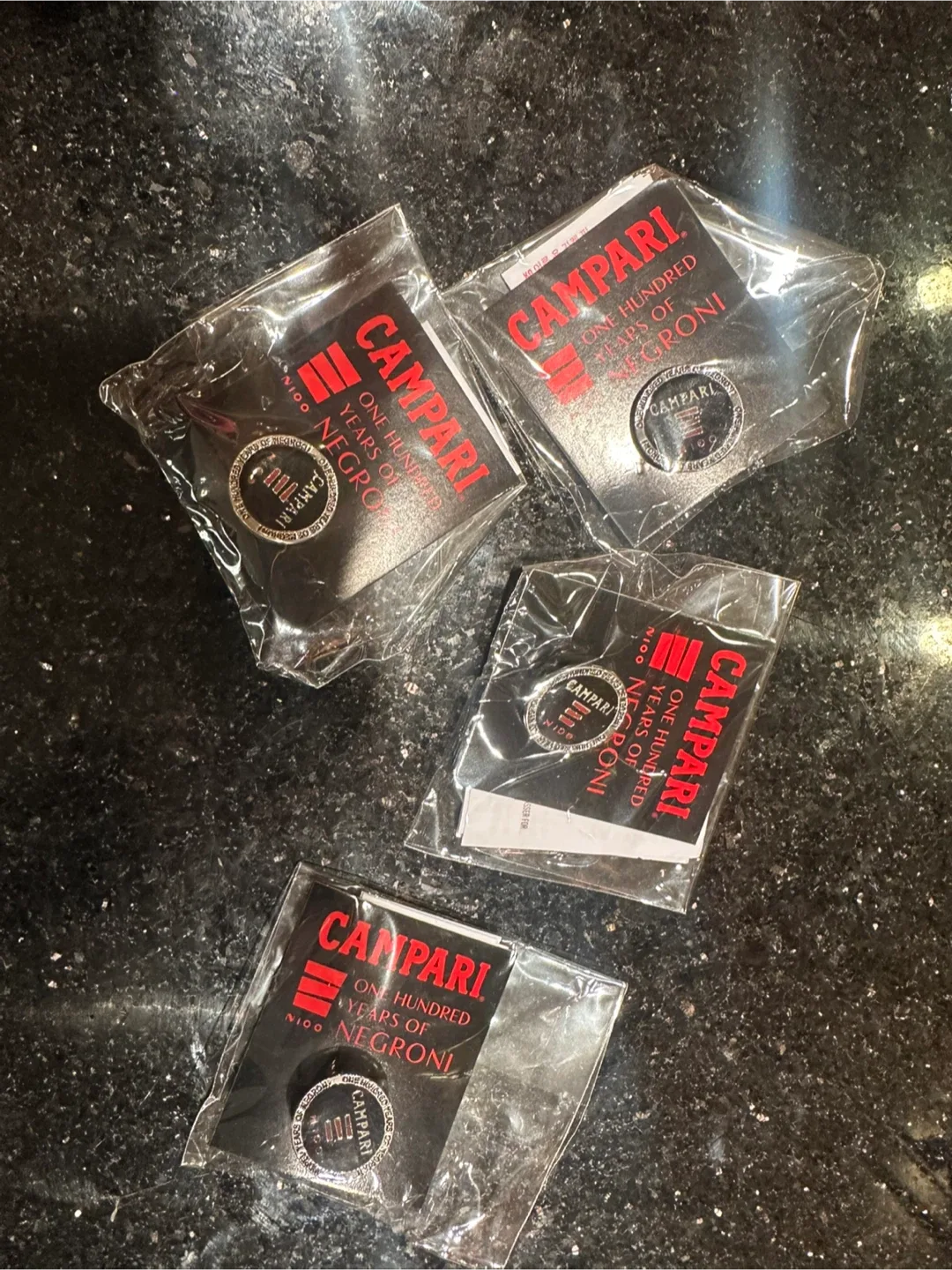 Campari One Hundred Years of Negroni Pin