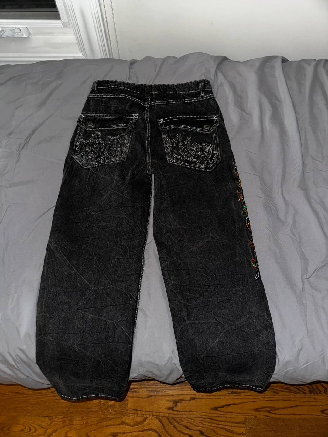Graphic Men's Baggy/Relaxed Jeans - photo 4