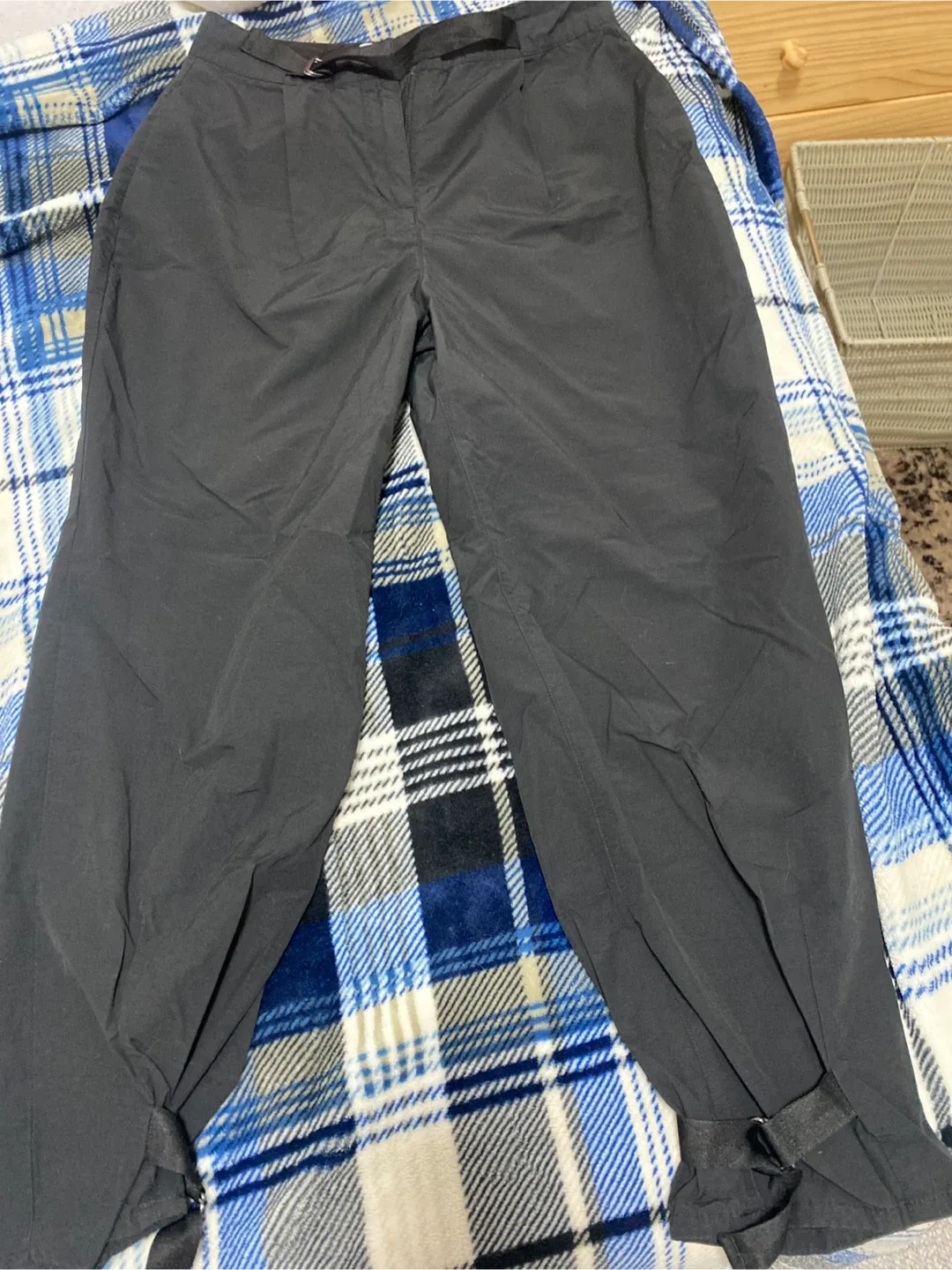 Oak + Fort Black Pants - Size 4