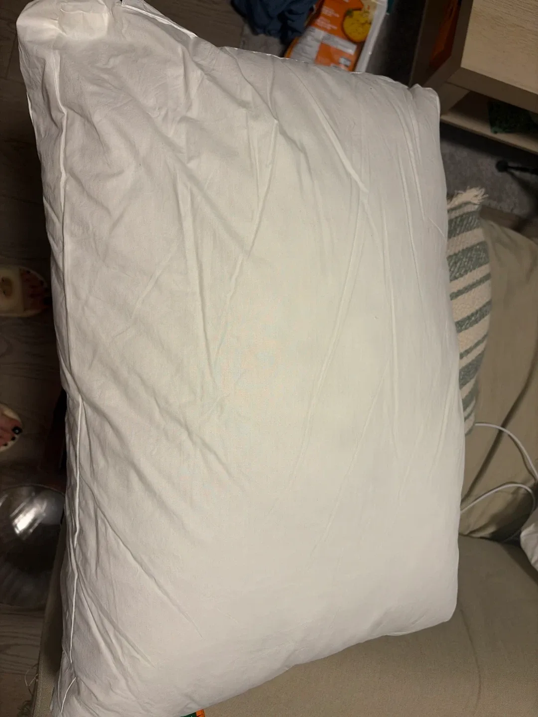 Canadian Living Down Illusion Standard/Queen Pillow