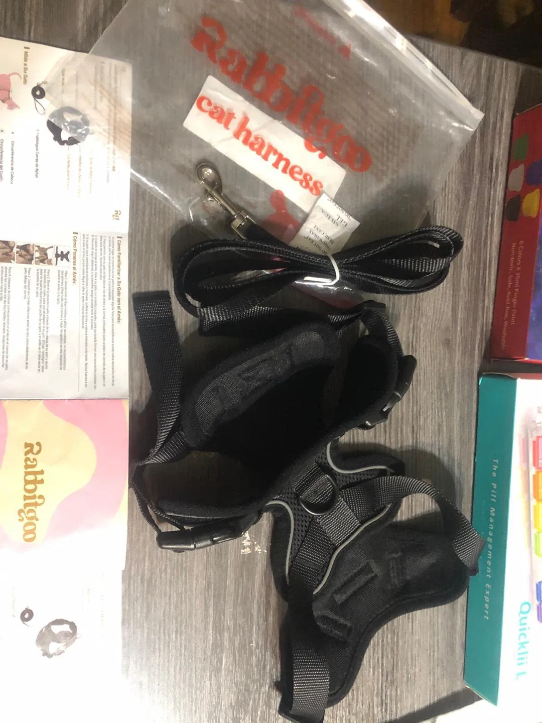 Rabbitgoo Cat Harness - Black image indicator(4)