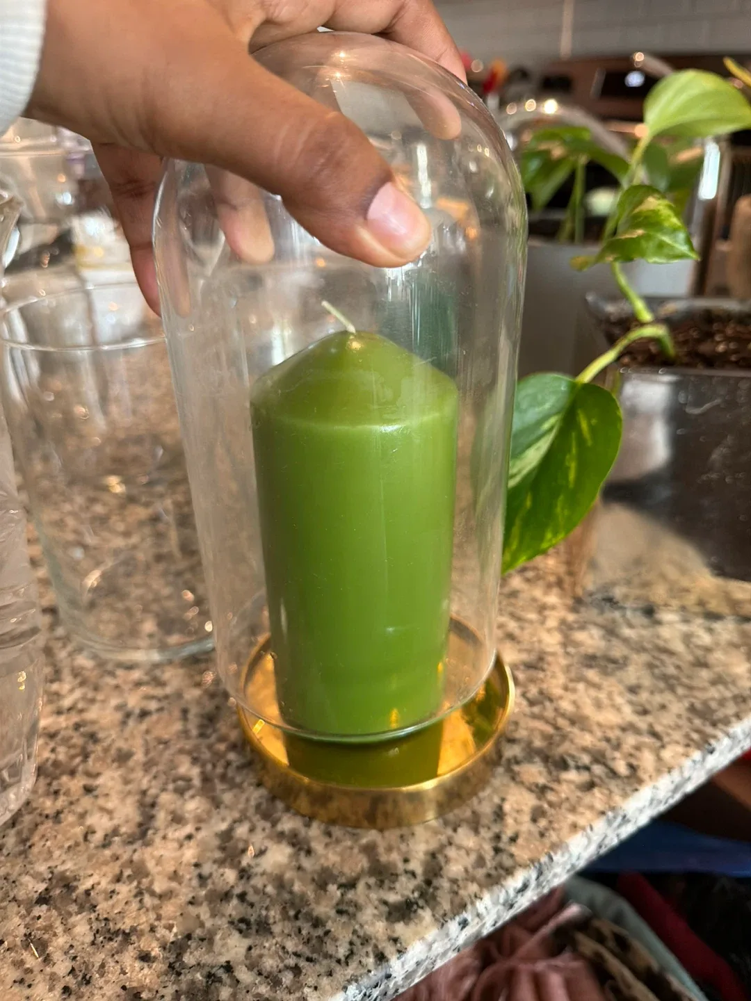 Assorted Glass Vases & Candle Holder image indicator(2)