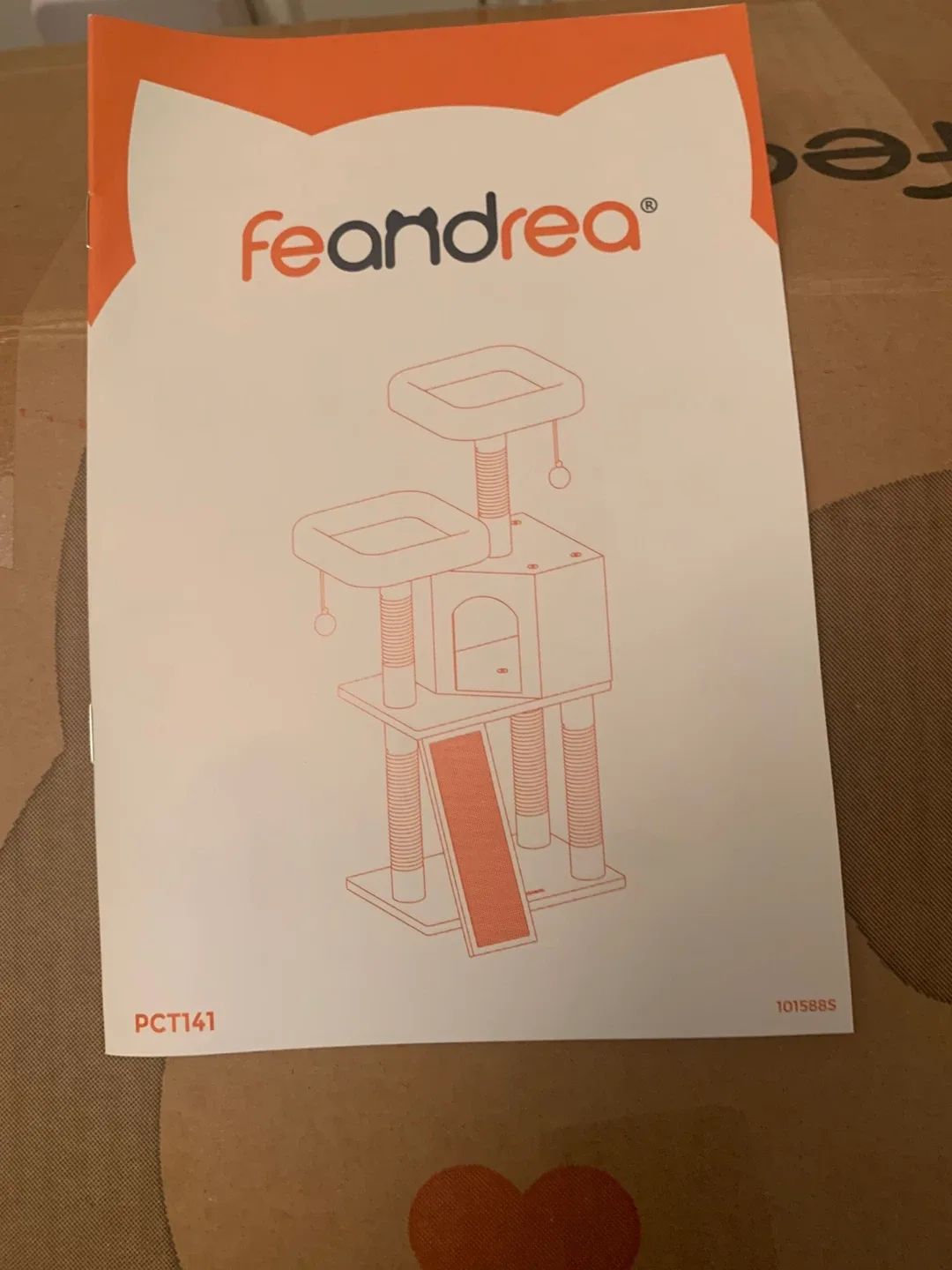 Feandrea NEW Grey Cat Tree with Scratching Post image indicator(3)