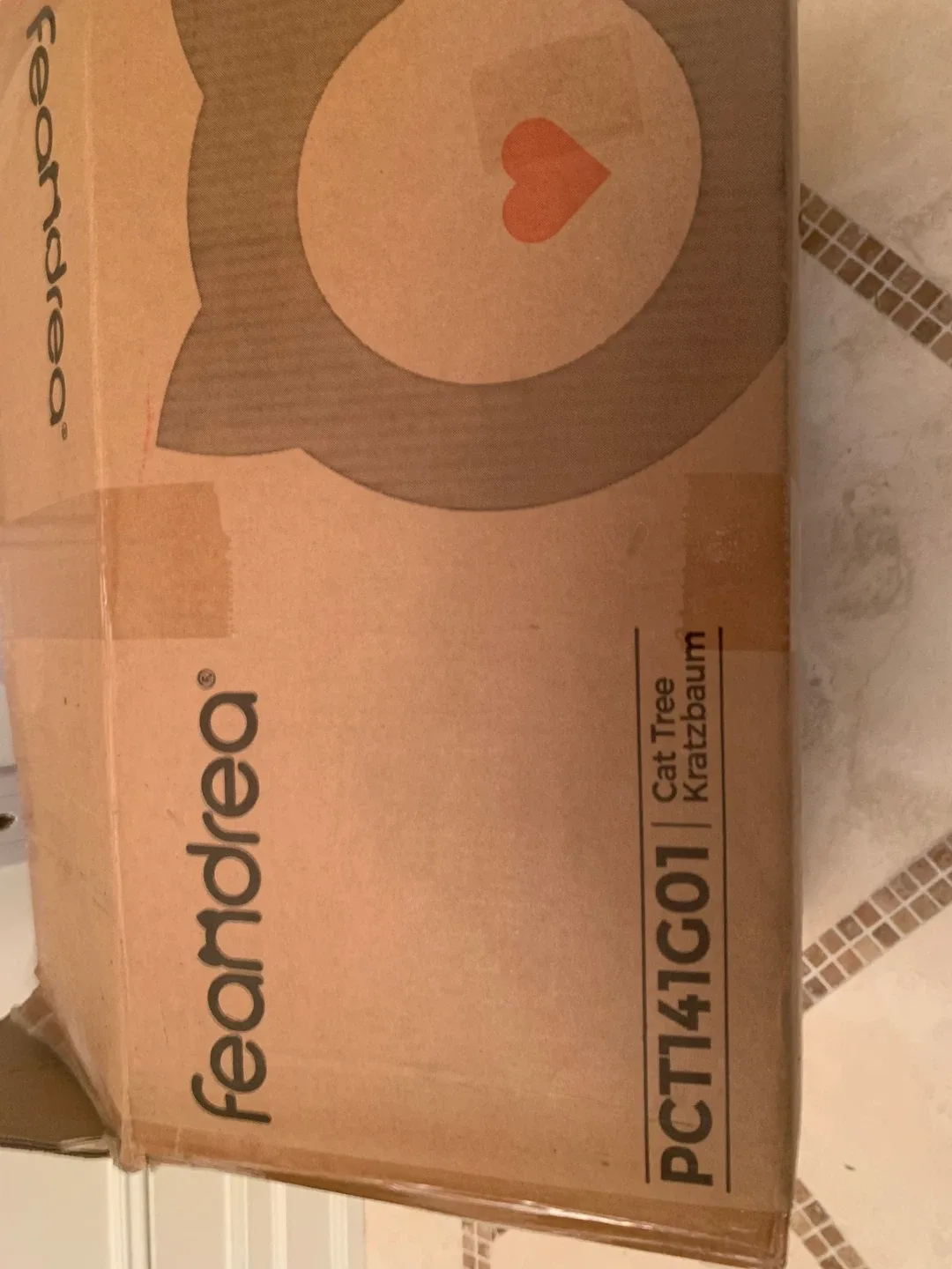 Feandrea NEW Grey Cat Tree with Scratching Post image indicator(4)