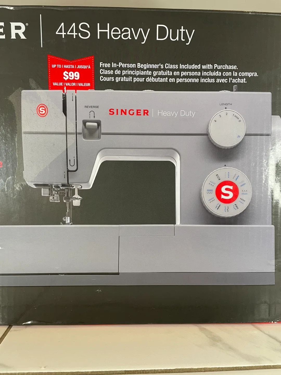 SINGER Heavy Duty 44S Sewing Machine