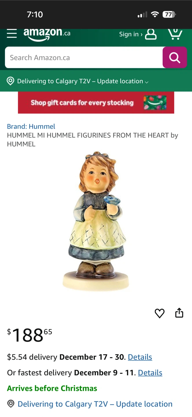 Hummel Figurine - From The Heart - photo 5