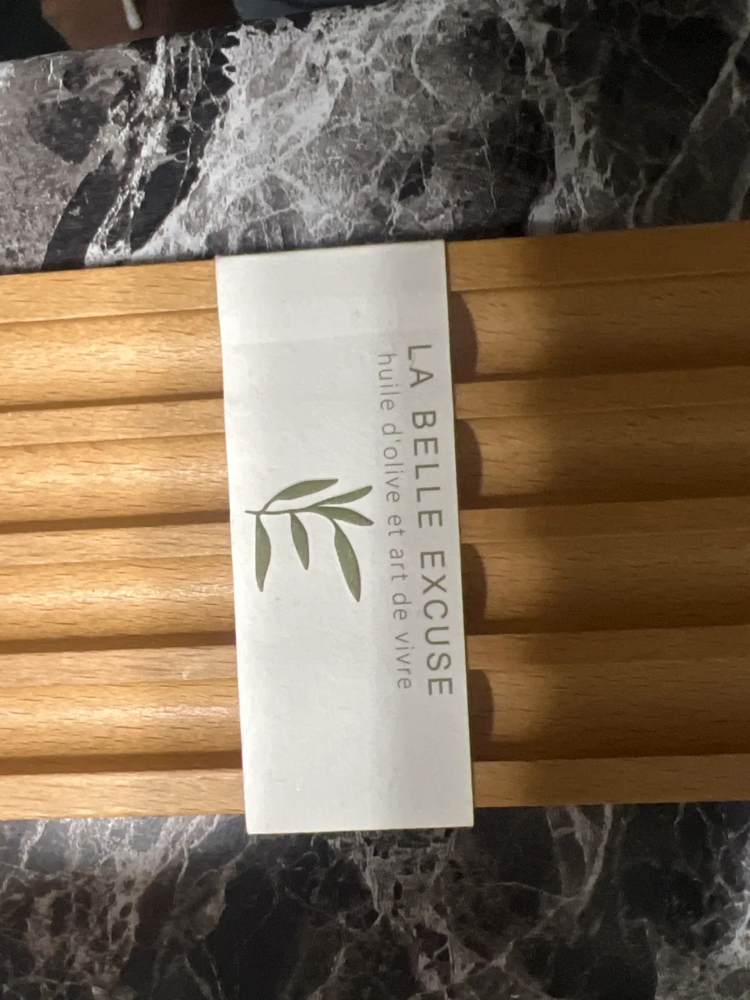 La Belle Excuse Wooden Soap Tray image indicator(4)