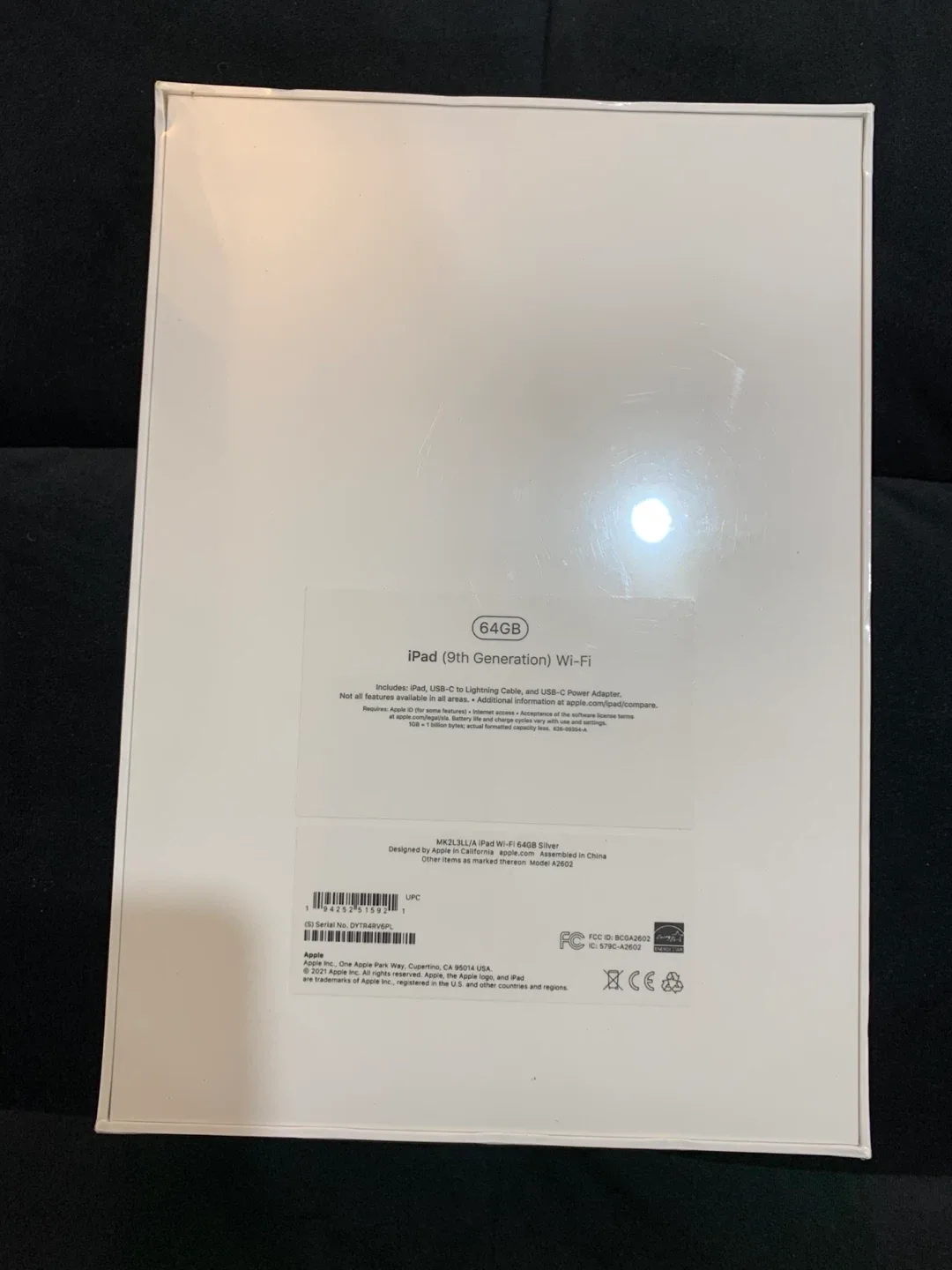 New Apple iPad (9th Generation) 64GB Wi-Fi - Silver image indicator(3)