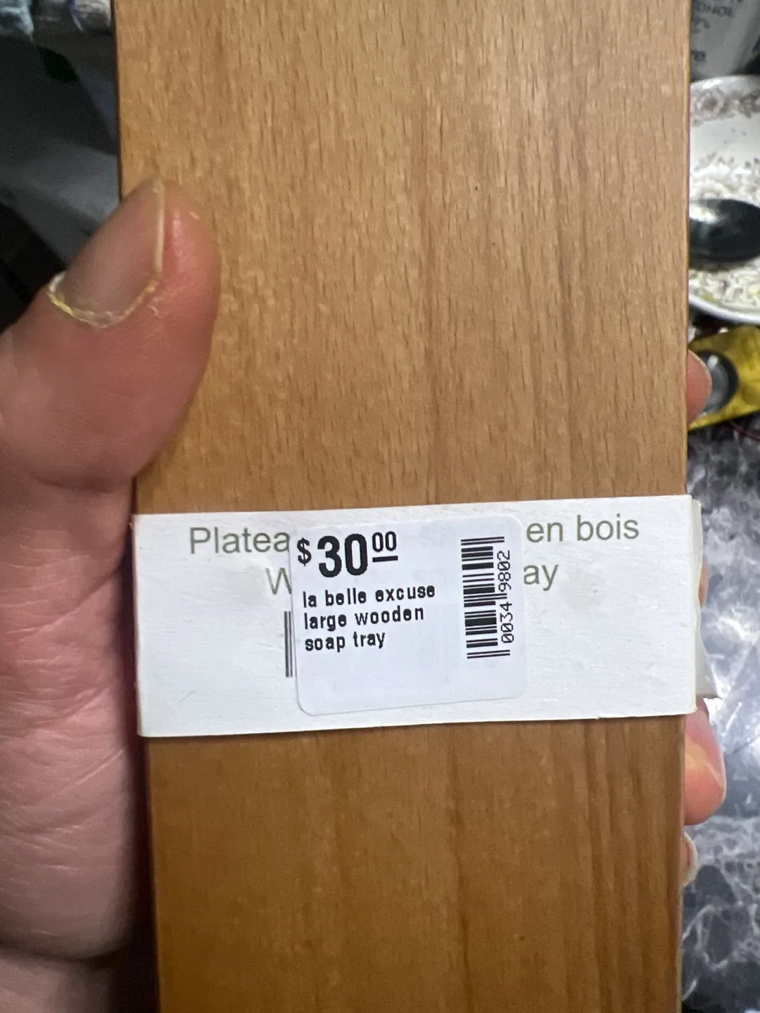 La Belle Excuse Wooden Soap Tray image indicator(5)