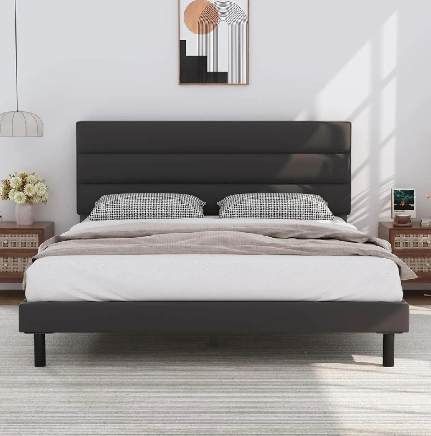 Twin Size Black Bed Frame